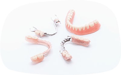 様々な種類の入れ歯