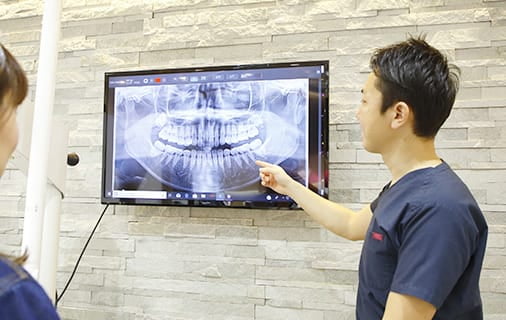 インプラント治療の説明図