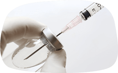 インプラント手術局所麻酔の画像