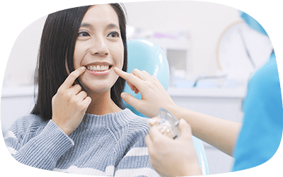 インプラントのメンテナンス画像