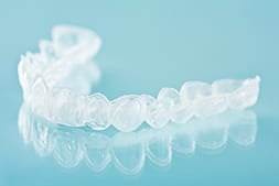 スプリント療法で用いるマウスピース